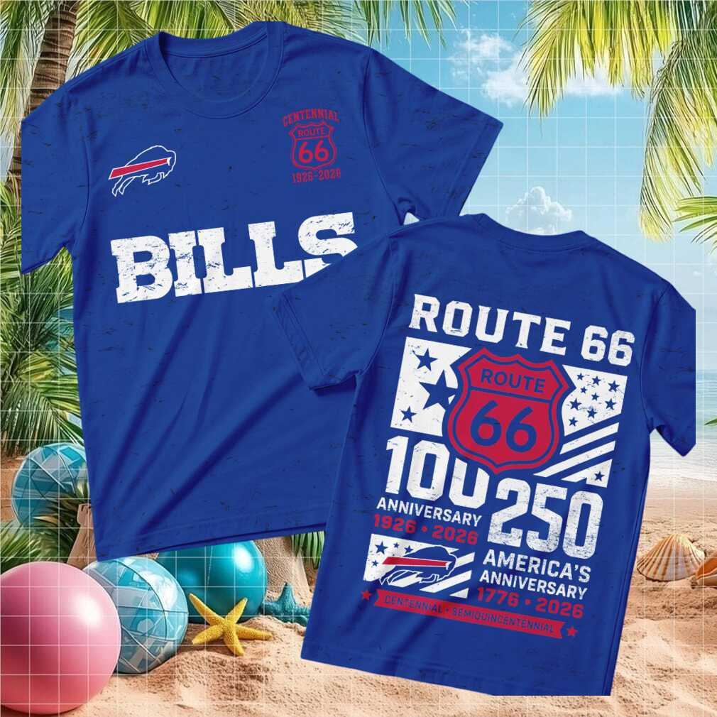 Buffalo Football Route 66 Centennial Anniversary Shirt