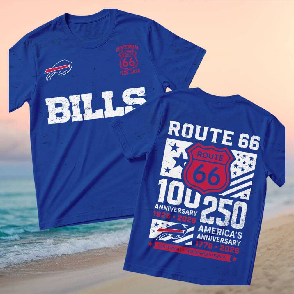 Buffalo Football Route 66 Centennial Anniversary Shirt