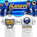 Buffalo Sabres 2026 NHL Playoffs Wagon Pullover T-Shirt