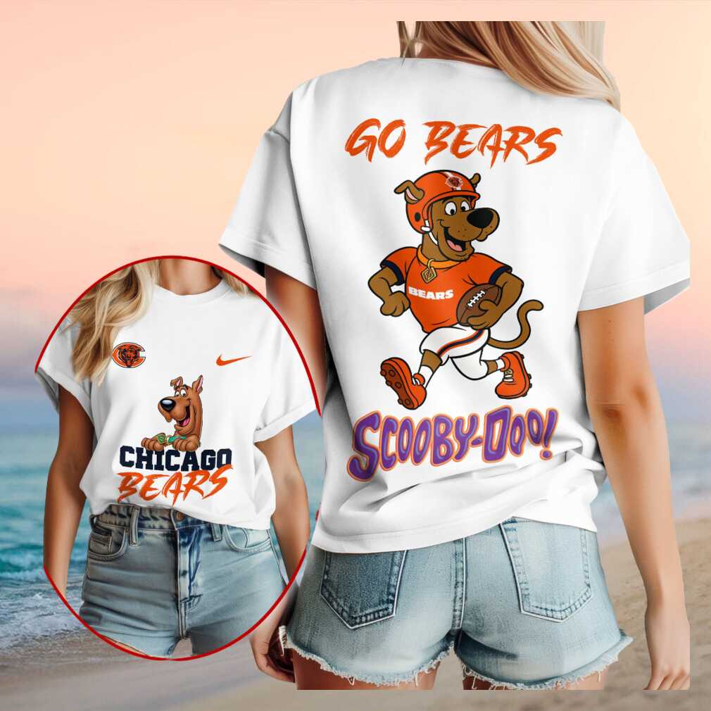 Chicago Bears Scooby Doo Football Cartoon Character Shirt