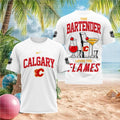 Calgary Flames Bartender Fan Hockey Graphic Shirt - Limotees LLC