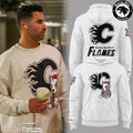 Calgary Flames NHL Harvey the Hound Limited Edition Hoodie