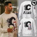 Calgary Flames NHL Harvey the Hound Limited Edition Sweatshirt