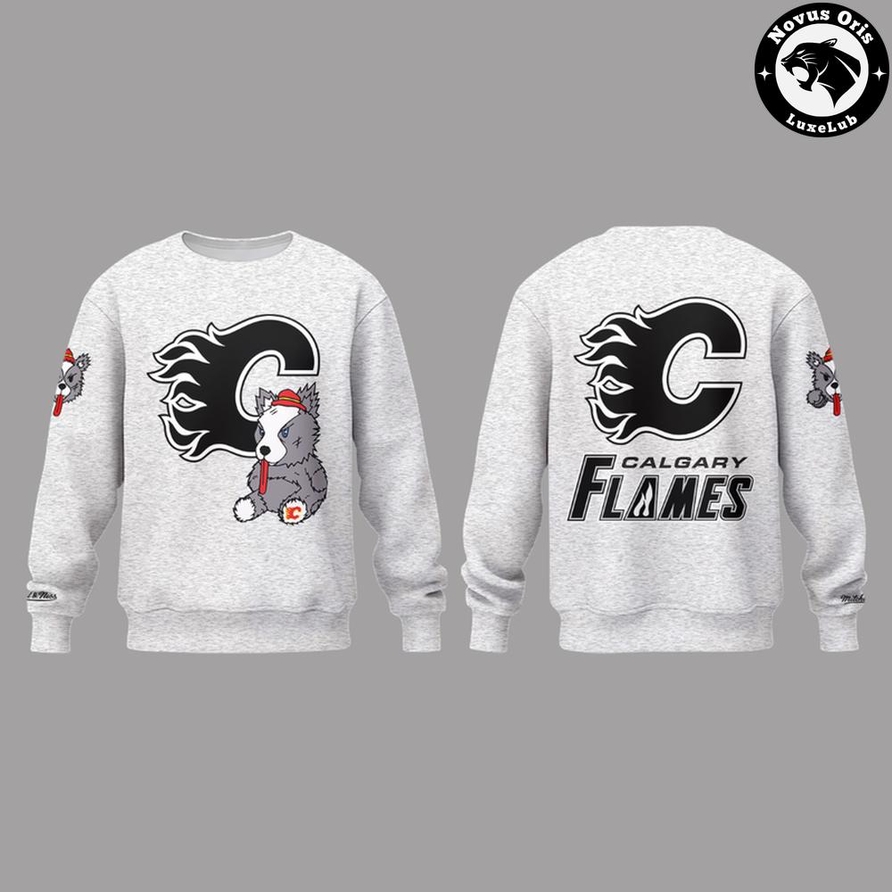 Calgary Flames NHL Harvey the Hound Limited Edition Sweatshirt