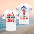 Canada 2026 FIFA World Cup National Team Soccer Tournament Fan Sport Shirt - Limotees LLC