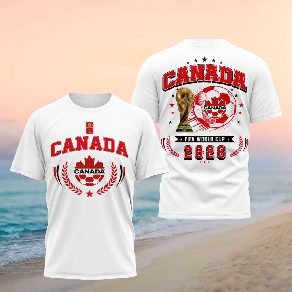 Canada FIFA World Cup 2026 Soccer Tournament Official Team Sports Shirt - Limotees LLC
