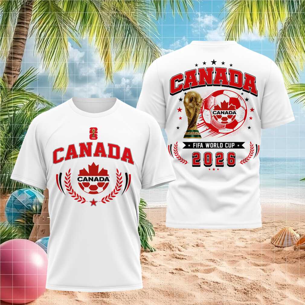 Canada FIFA World Cup 2026 Soccer Tournament Official Team Sports Shirt - Limotees LLC