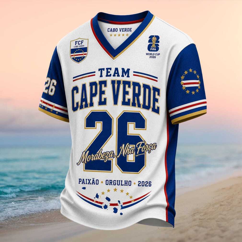Cape Verde Soccer Fan Shirt 2026 World Cup Graphic Shirt - Limotees LLC