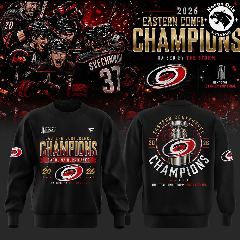 Carolina Hurricanes 2026 Eastern Conference Champions Sweatshirt