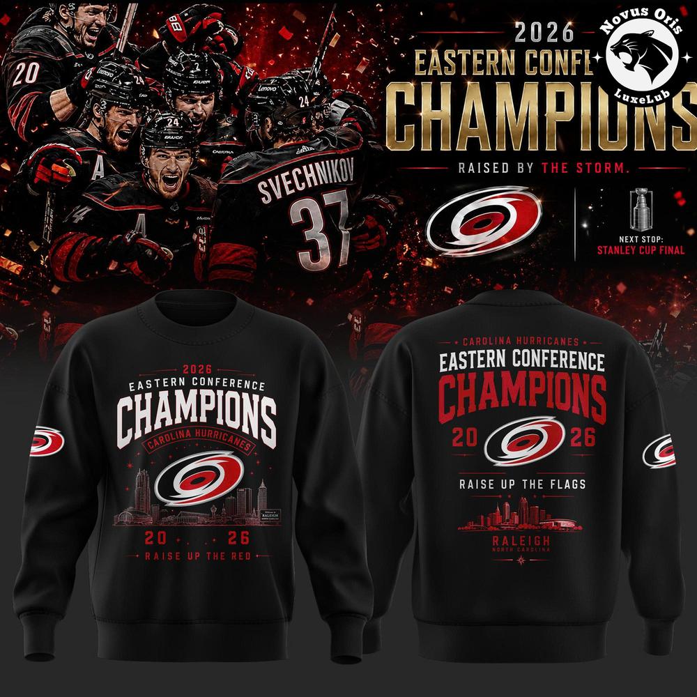 Carolina Hurricanes 2026 Eastern Conference Champions Sweatshirt