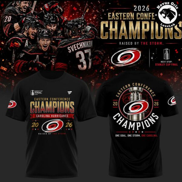 Carolina Hurricanes 2026 Eastern Conference Champions T-Shirt