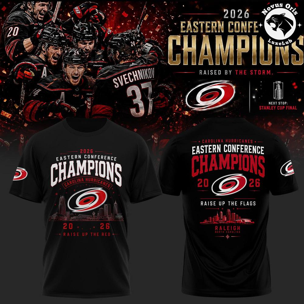 Carolina Hurricanes 2026 Eastern Conference Champions T-Shirt