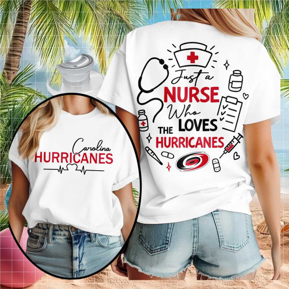 Carolina Hurricanes Nurse Medical Stethoscope Hockey Shirt