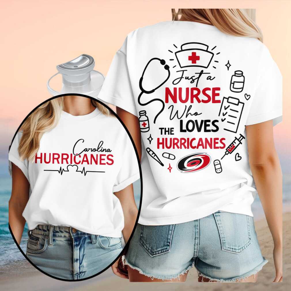 Carolina Hurricanes Nurse Medical Stethoscope Hockey Shirt