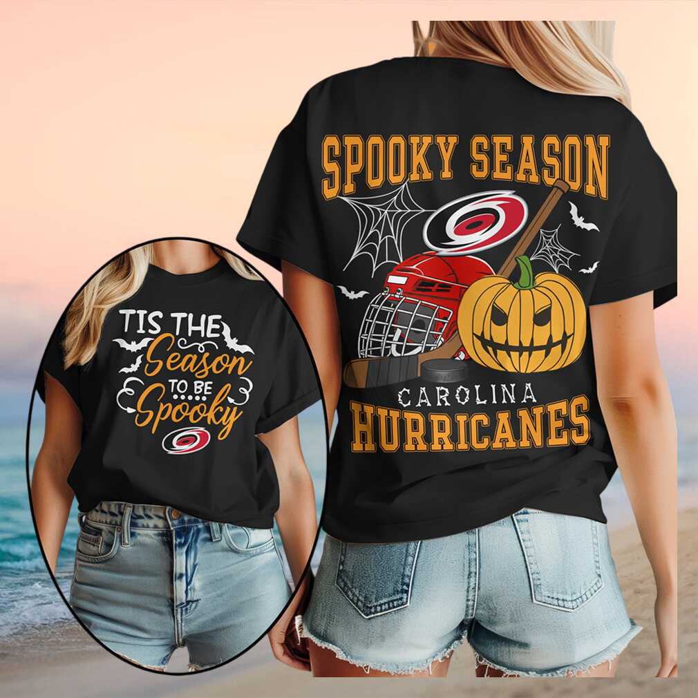 Carolina Hurricanes Spooky Season Halloween Pumpkin Shirt