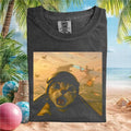 Cat Pilot Fighter Jet Godzilla Battle Funny Meme Graphic T Shirt - Limotees LLC