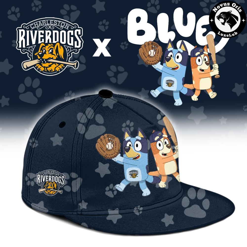 Charleston RiverDogs x Bluey Night Limited Edition Baseball Jersey