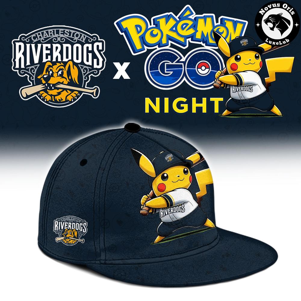 Charleston RiverDogs x Pokemon GO Night Mashup Limited Baseball Jersey