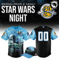 Charleston RiverDogs x Star Wars Night Limited Edition Baseball Jersey