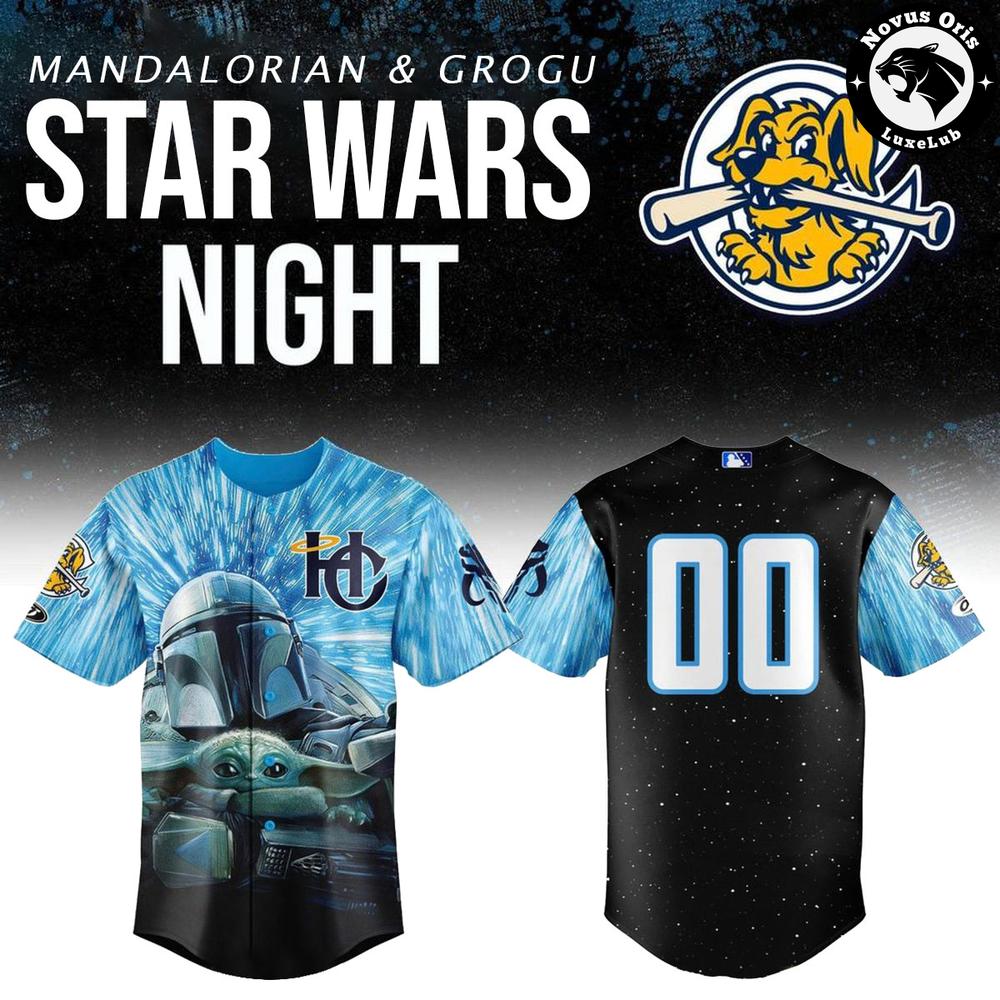 Charleston RiverDogs x Star Wars Night Limited Edition Baseball Jersey