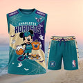 Charlotte Hornets Mickey Mouse Halloween Sports Shirt and