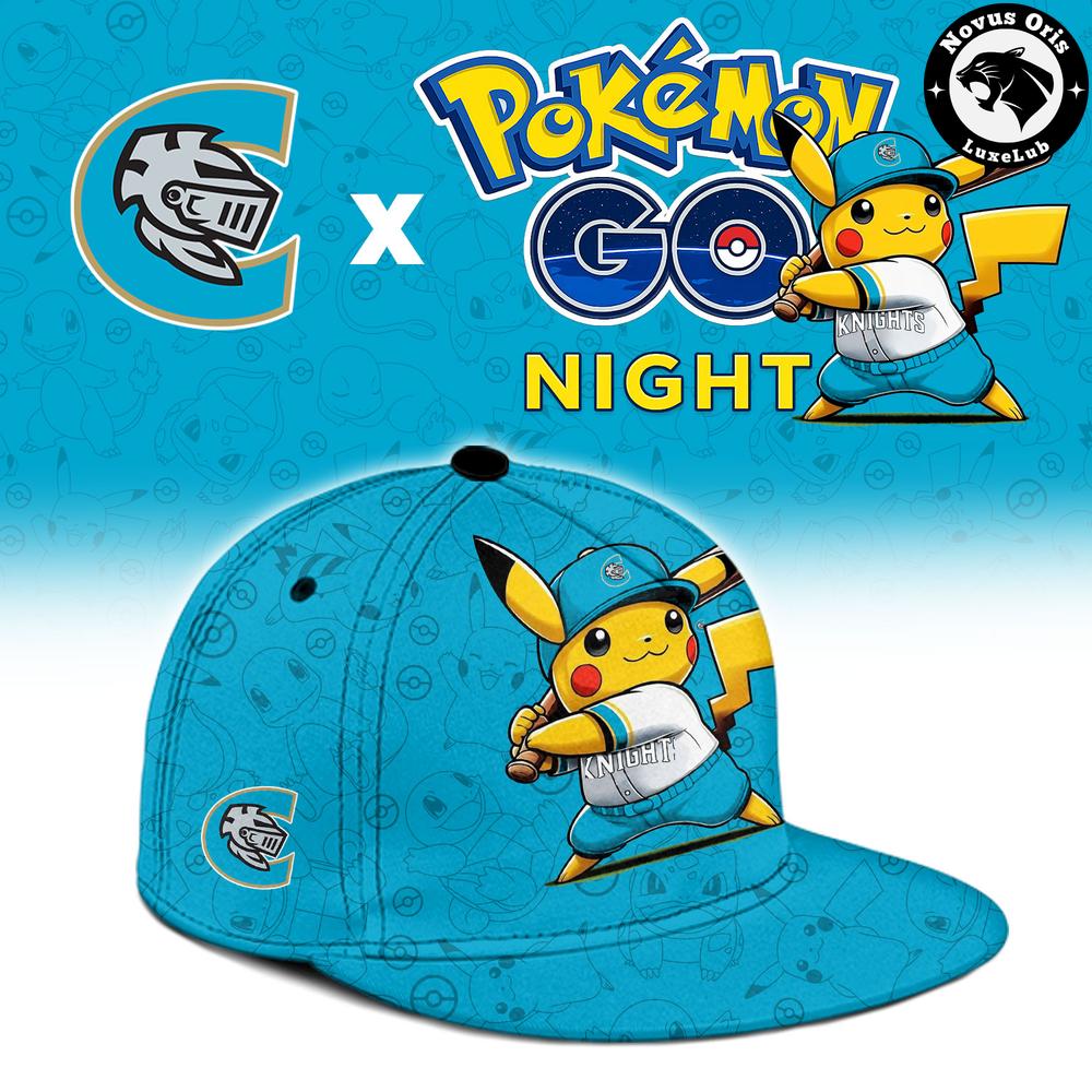 Charlotte Knights x Pokemon GO Night Limited Edition Baseball Jersey