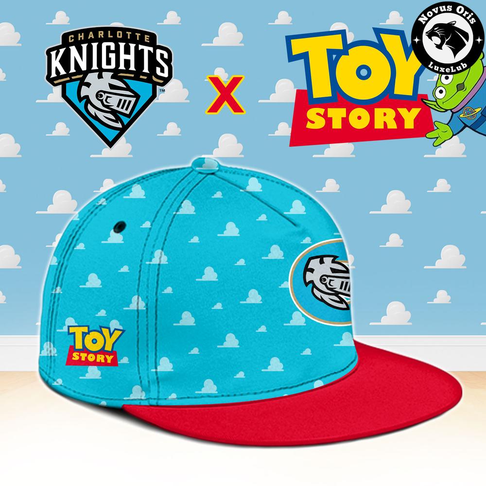 Charlotte Knights x Toy Story Night Woody Buzz Lightyear Custom Baseball Jersey