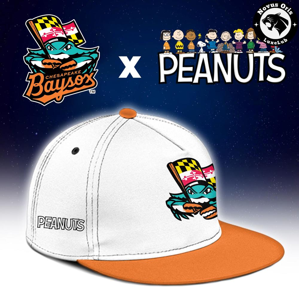 Chesapeake Baysox x Peanuts Night Limited Edition Baseball Jersey