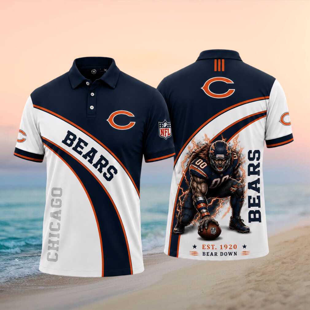 Chicago Bears Bear Down Est 1920 Football Mascot Shirt - Limotees LLC