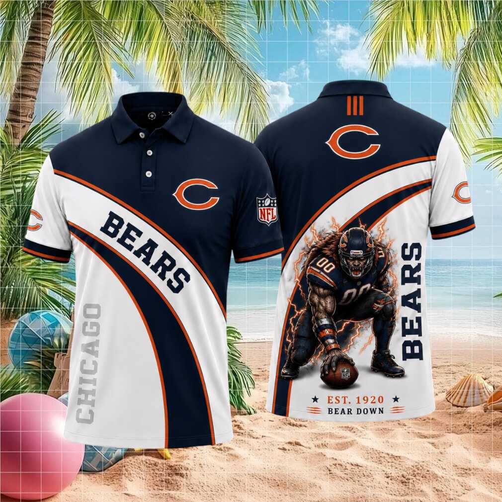 Chicago Bears Bear Down Est 1920 Football Mascot Shirt - Limotees LLC