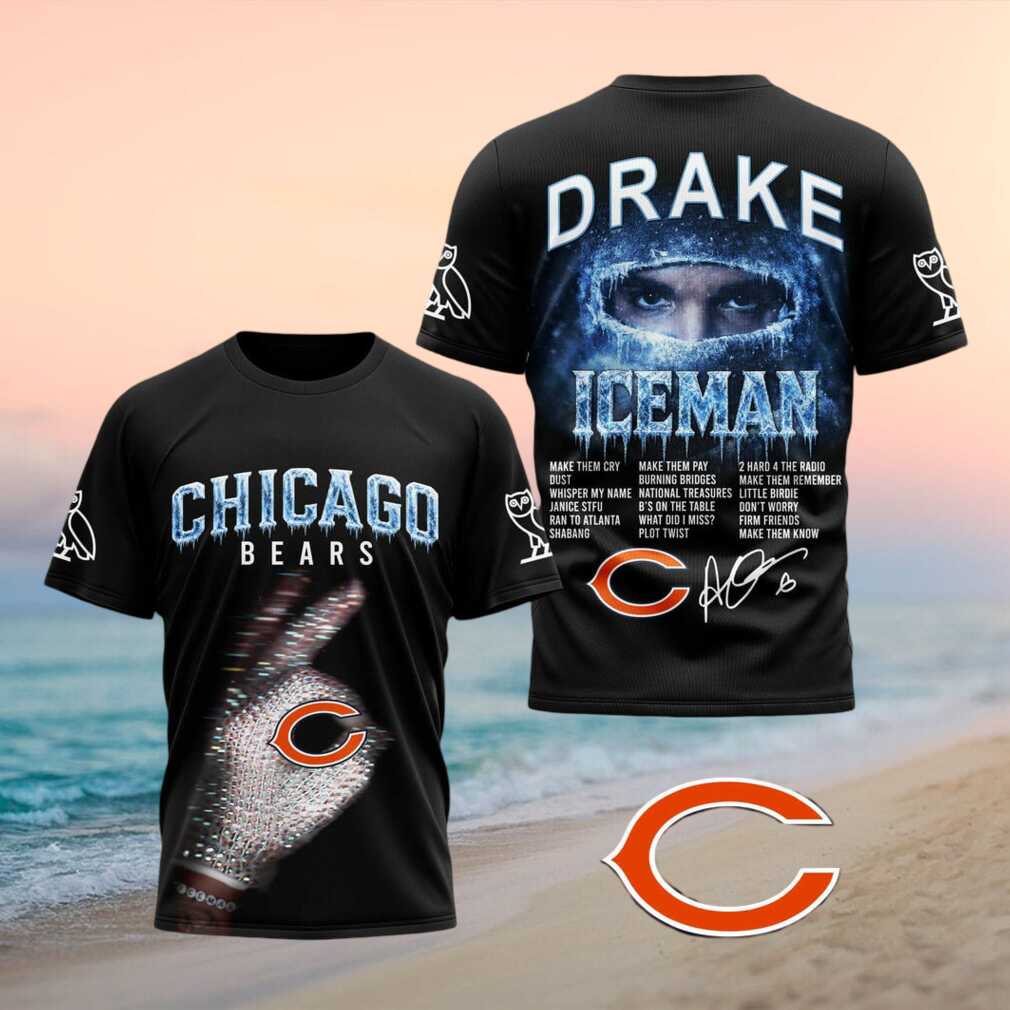 Chicago Bears Drake Iceman Hip Hop Football Shirt