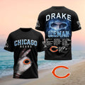 Chicago Bears Drake Iceman Hip Hop Football Shirt