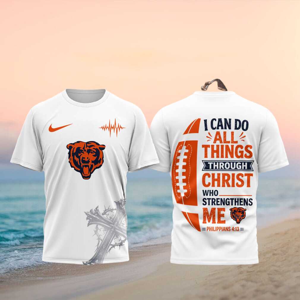 Chicago Bears Football Cross Faith Shirt