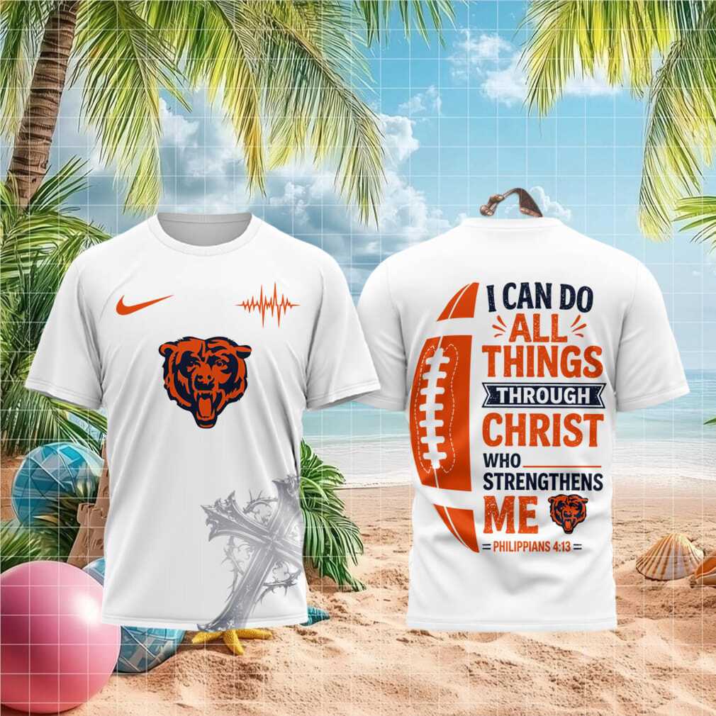 Chicago Bears Football Cross Faith Shirt