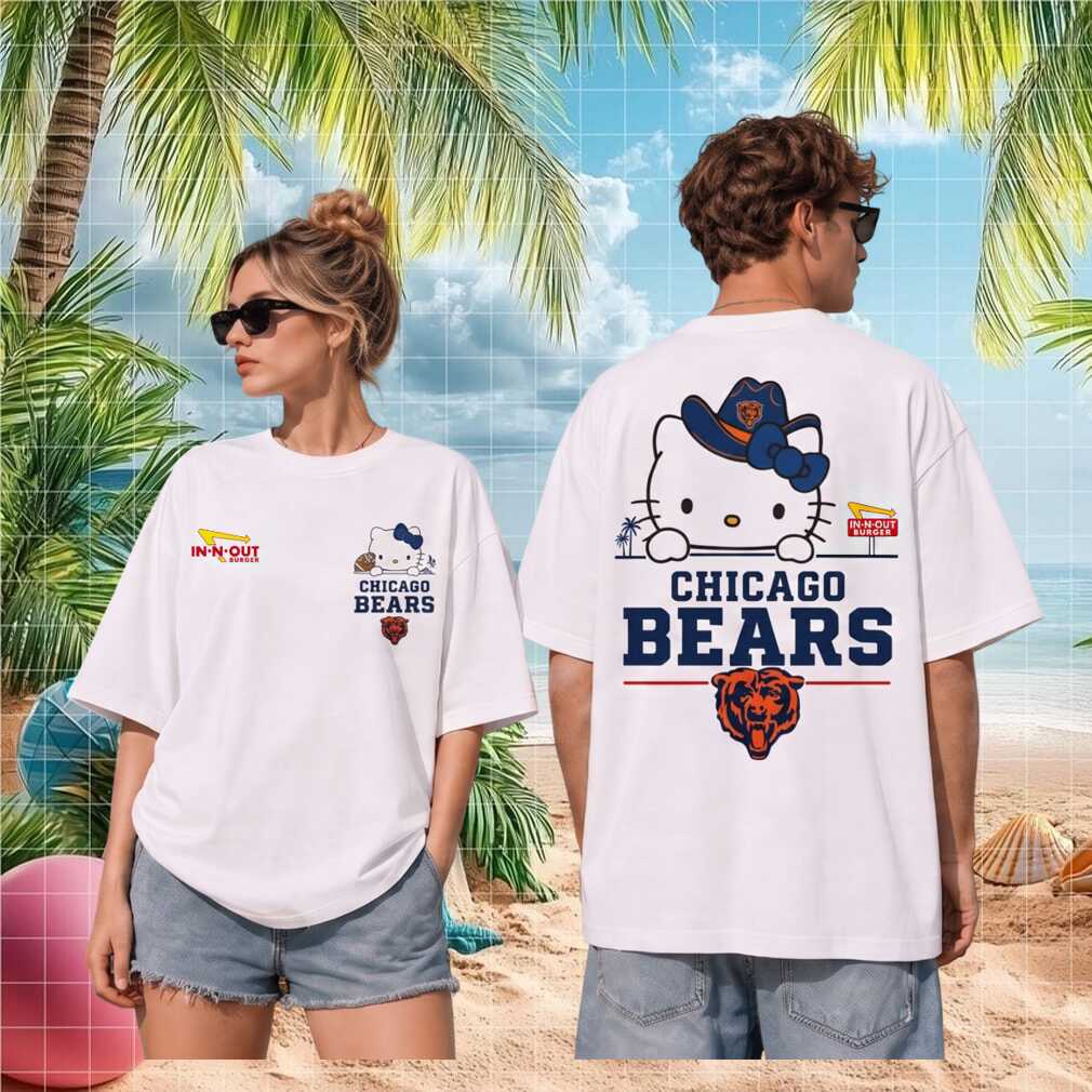 Chicago Bears Hello Kitty Cowgirl Hat Football Shirt