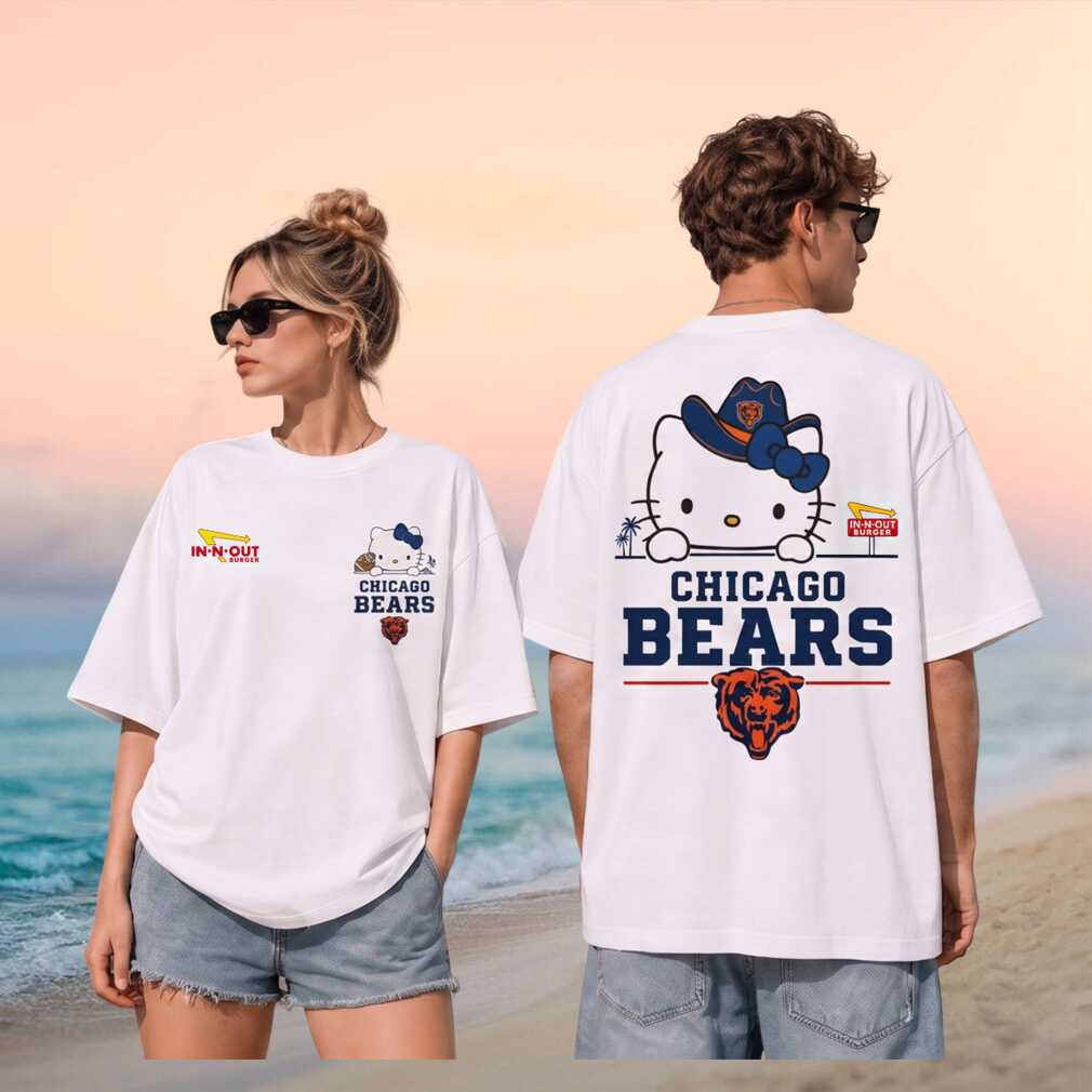 Chicago Bears Hello Kitty Cowgirl Hat Football Shirt