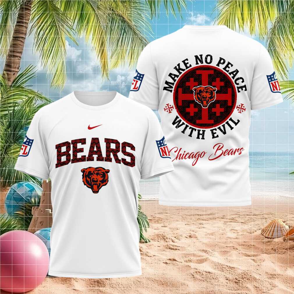 Chicago Bears Make No Peace With Evil Faith Shirt - Limotees LLC