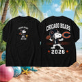 Chicago Bears Snoopy Football 2026 Vintage Shirt - Limotees LLC