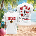 Chicago Blackhawks Bartender Hockey Graphic Shirt NHL Fan Shirt - Limotees LLC