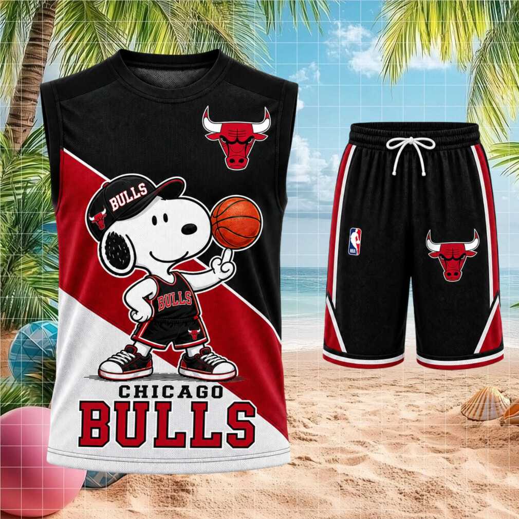 Chicago Bulls Snoopy Basketball Shirt