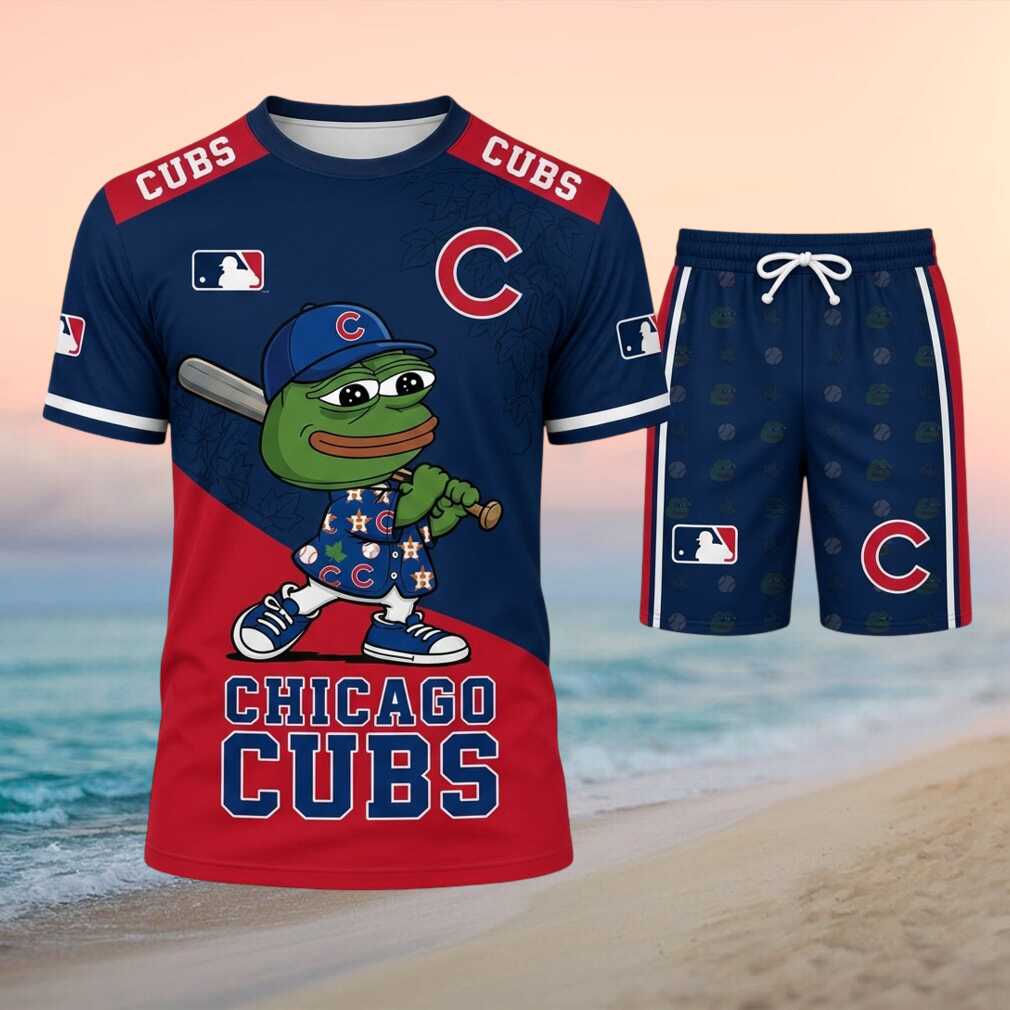 Chicago Cubs Frog Baseball Mascot Shirt
