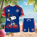 Chicago Cubs Snoopy Baseball Shirt