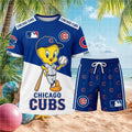 Chicago Cubs Tweety Bird Mascot Baseball Uniform Outfit