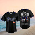Chicago Football God First Family Second Baseball Shirt - Limotees LLC