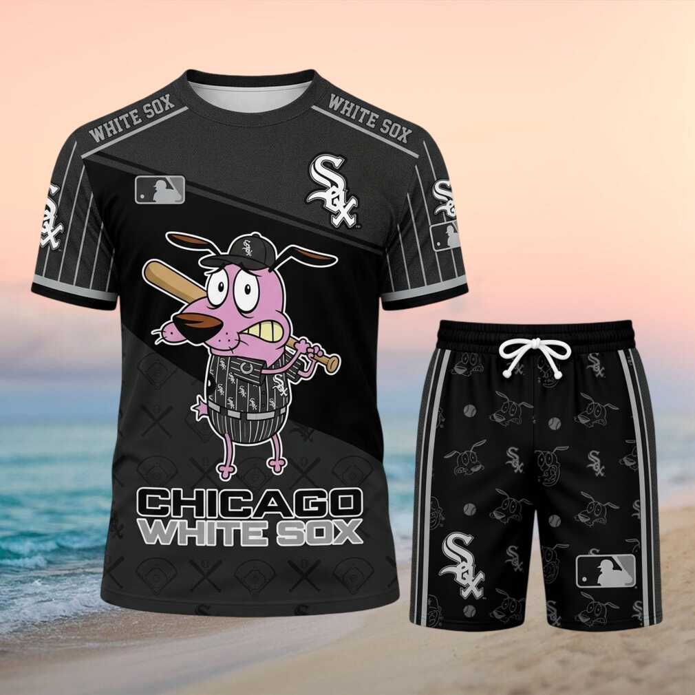 Chicago White Sox Courage The Cowardly Dog Baseball Shirt