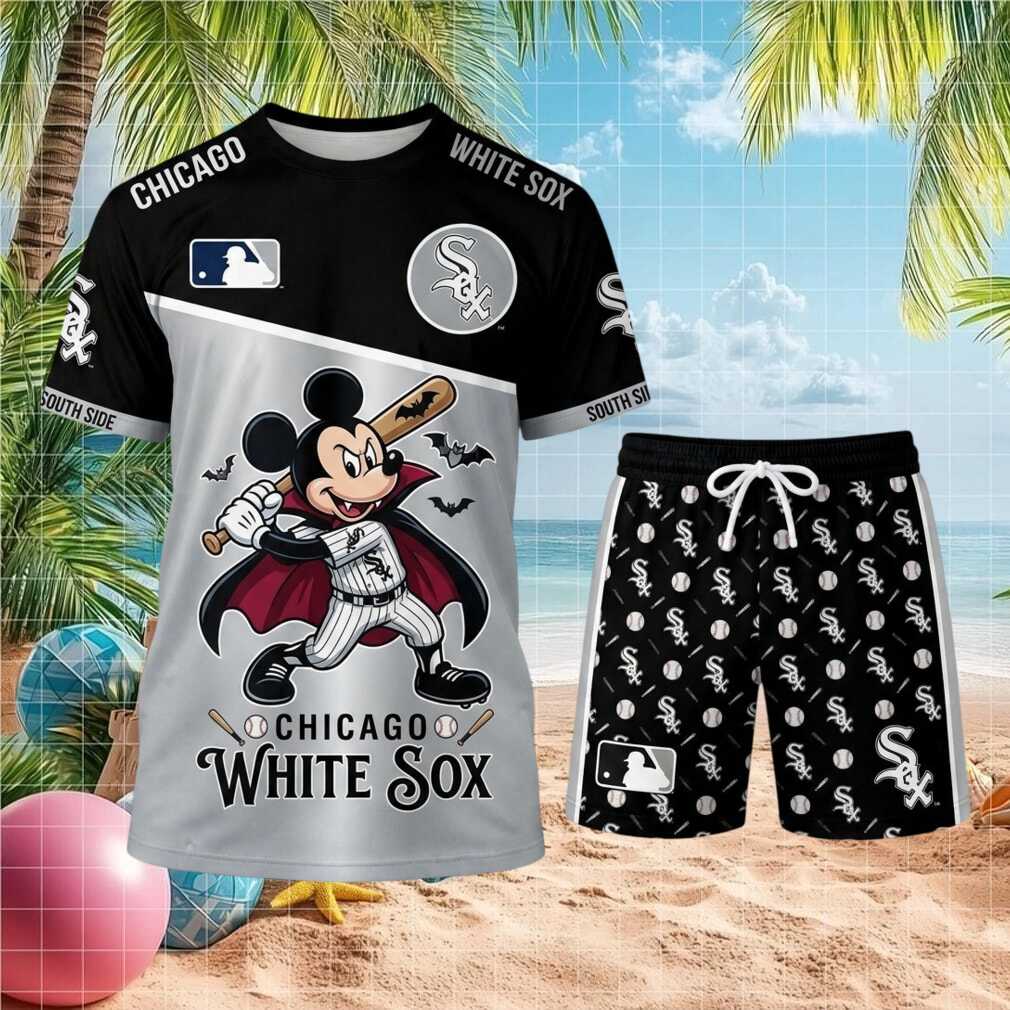 Chicago White Sox Mickey Mouse Vampire Halloween Baseball Kit