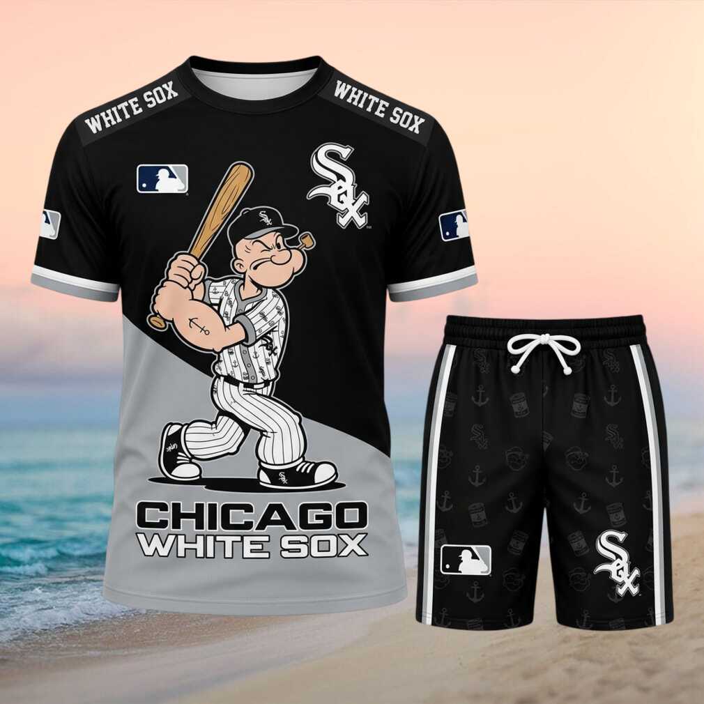 Chicago White Sox Popeye Baseball Sport Shirt