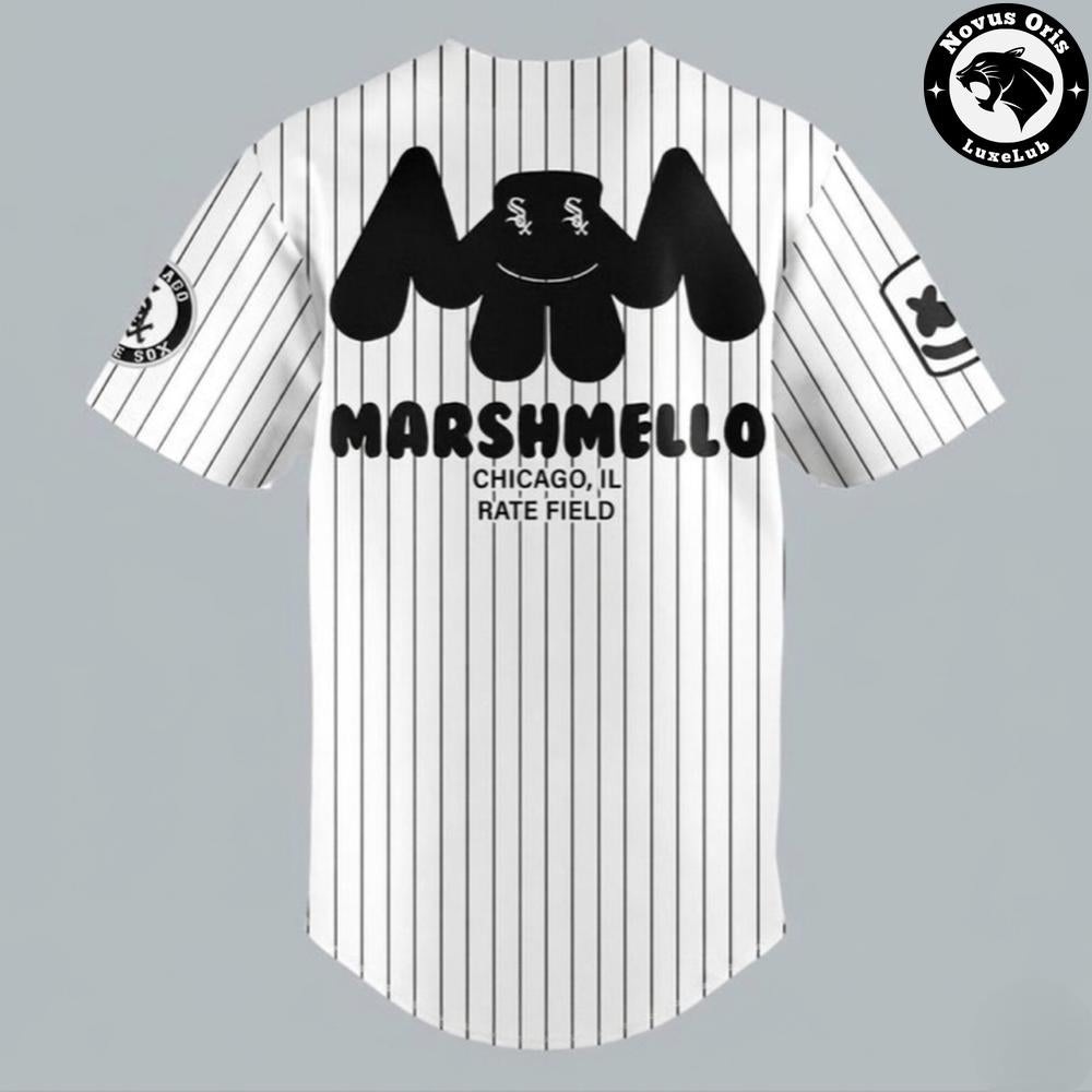 Chicago White Sox x Marshmello Postgame Concert Limited Edition Baseball Jersey