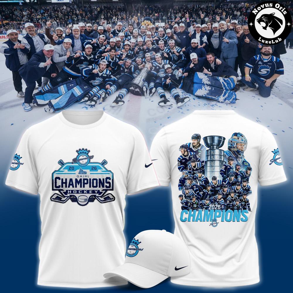 Chicoutimi Sagueneens 2026 QMJHL Champions T-Shirt