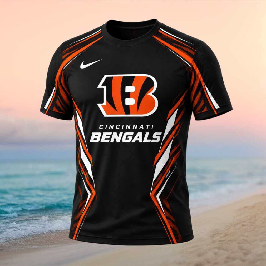 Cincinnati Bengals Football Team Logo Athletic Shirt